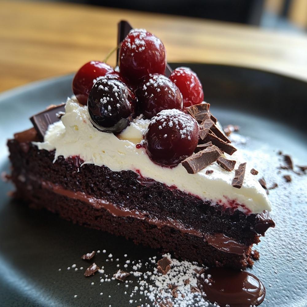 Gâteau forêt noire