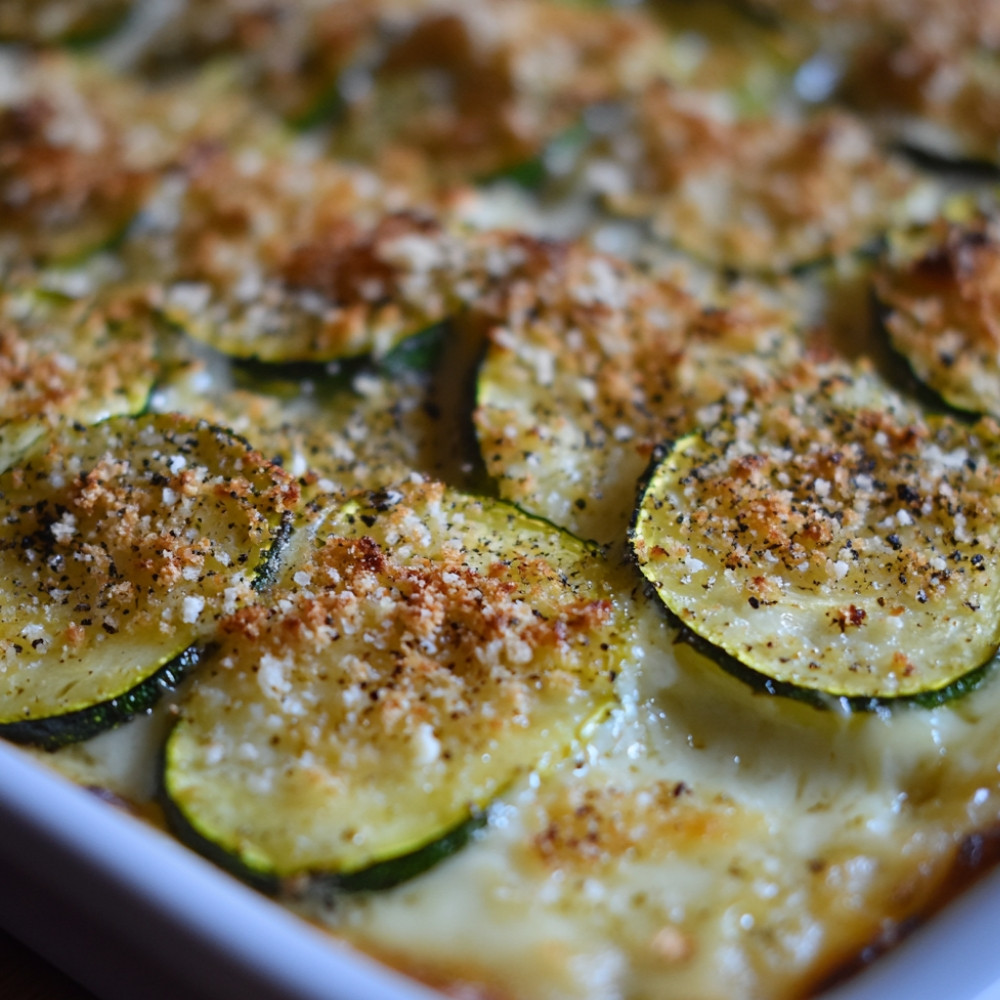 Gratin de courgettes