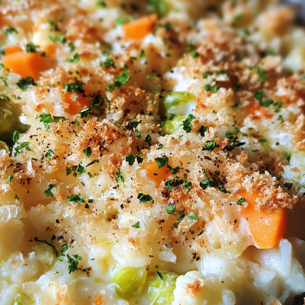 Gratin de riz aux légumes d'hiver