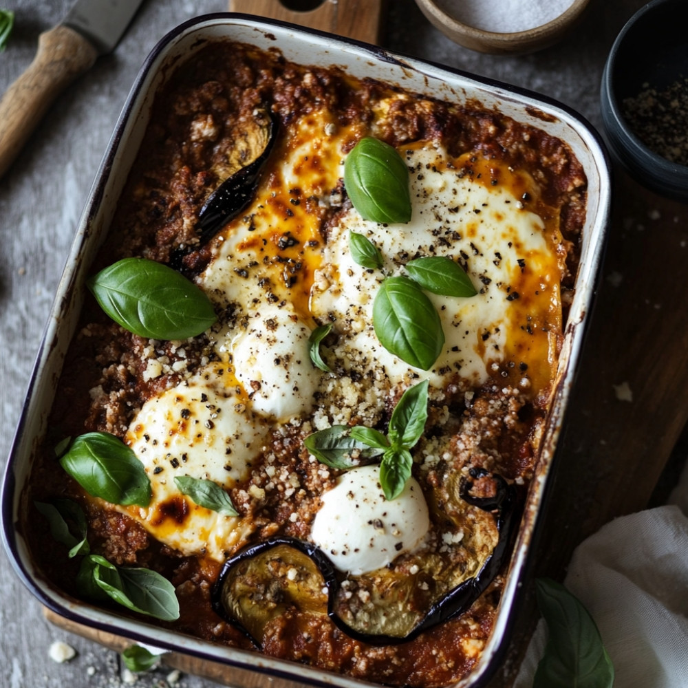 Lasagnes d'aubergines