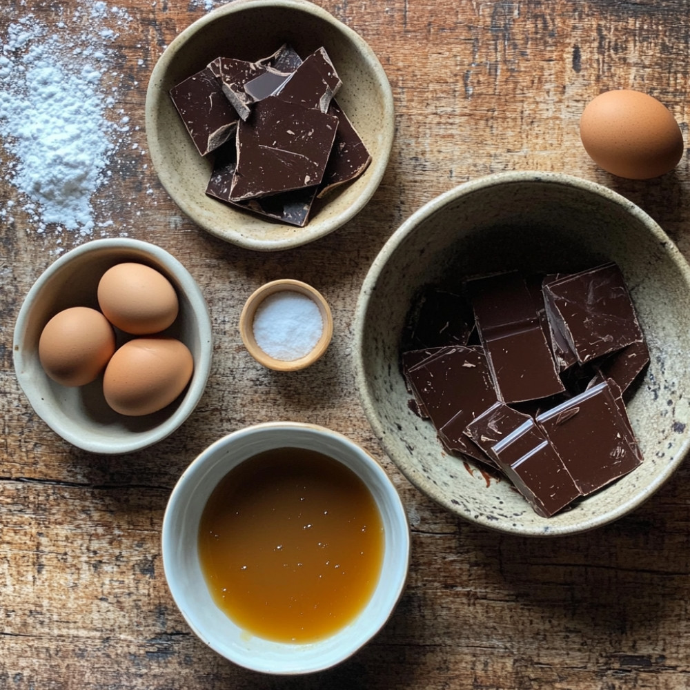 Moelleux au chocolat cœur fondant caramel