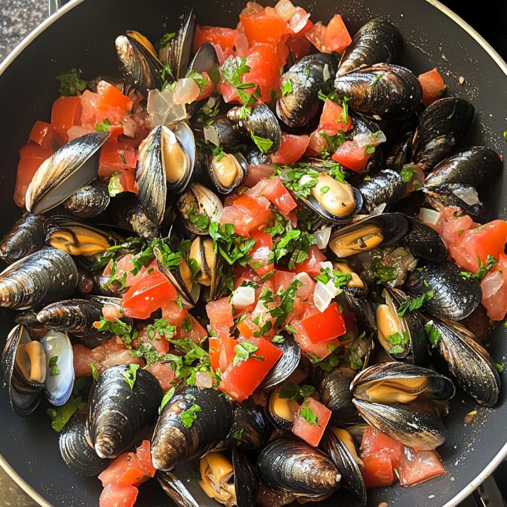 Moules à la façon Provençale