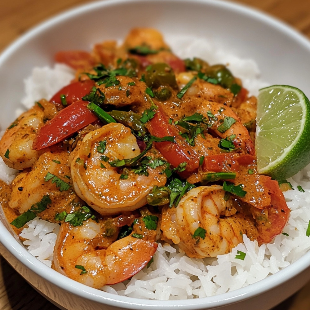 Rougail de crevettes