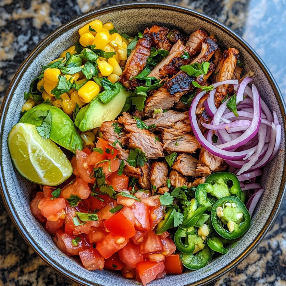 Tacos style Buddha bowl