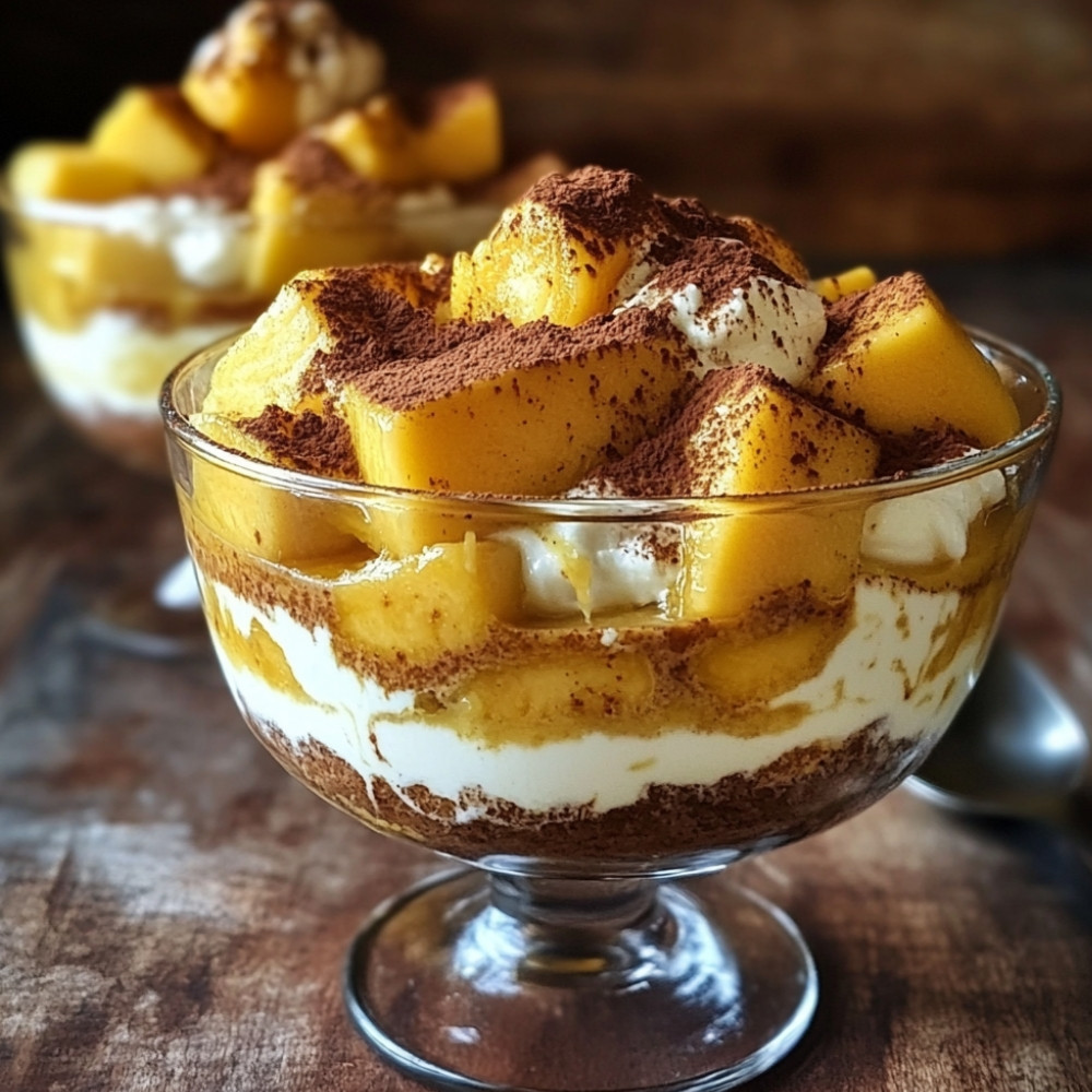 Tiramisu à la mangue