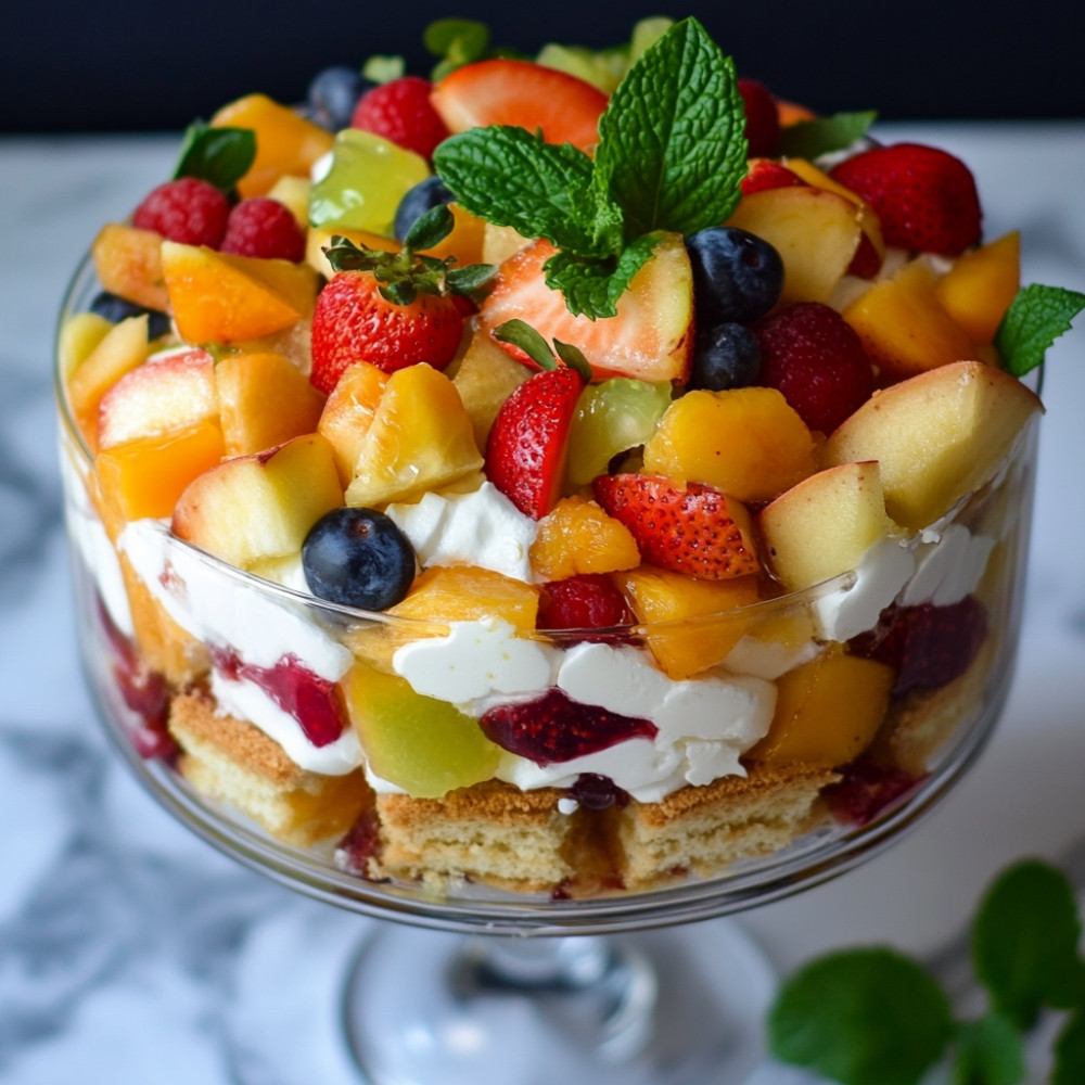 Trifle aux fruits