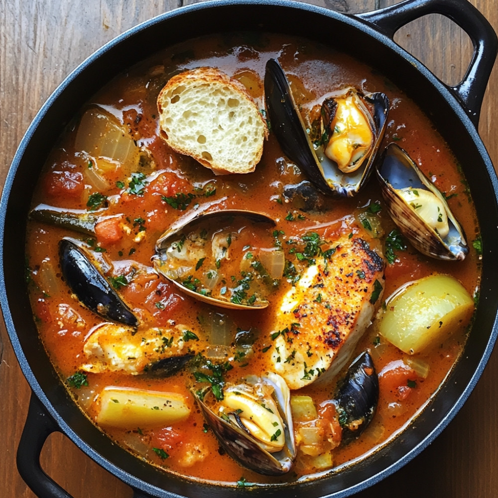 Bouillabaisse traditionnelle