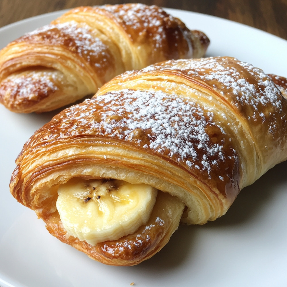 Feuilleté à la banane et au café au lait de Nescafé Dolce Gusto