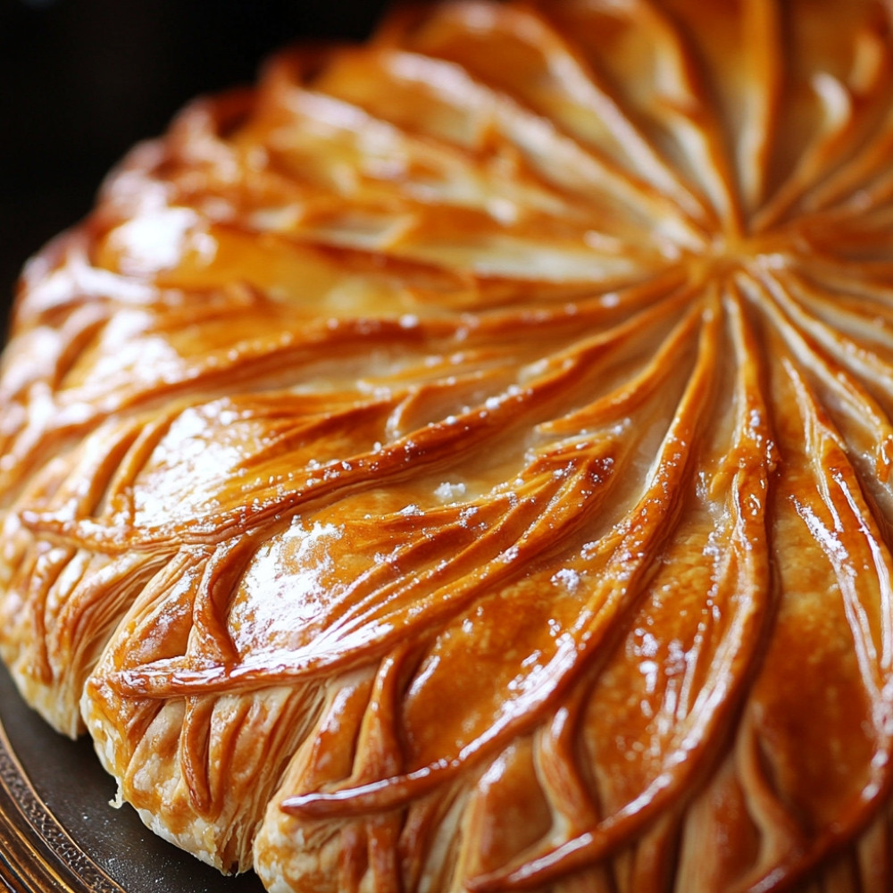 Galette des rois à la frangipane allégée