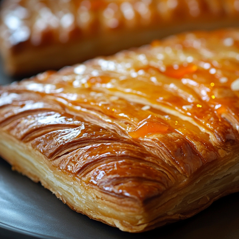 Galette des rois à l'abricot