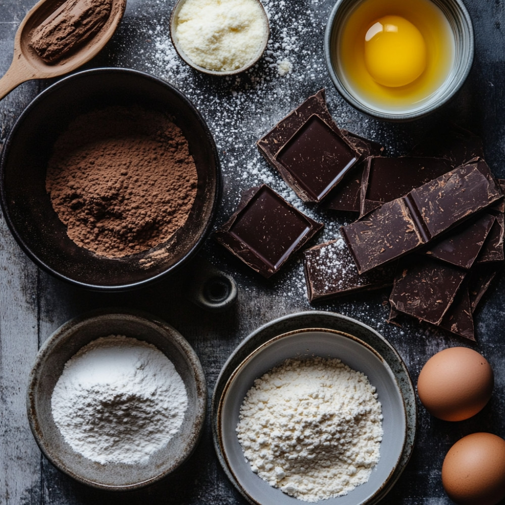 Gâteau au chocolat sans gluten