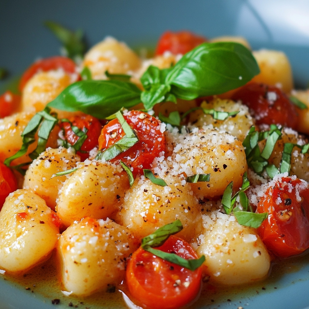 Gnocchis tomates et parmesan