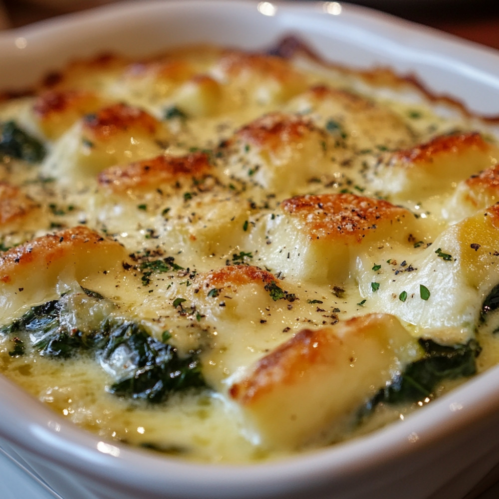 Gratin de bettes au fromage