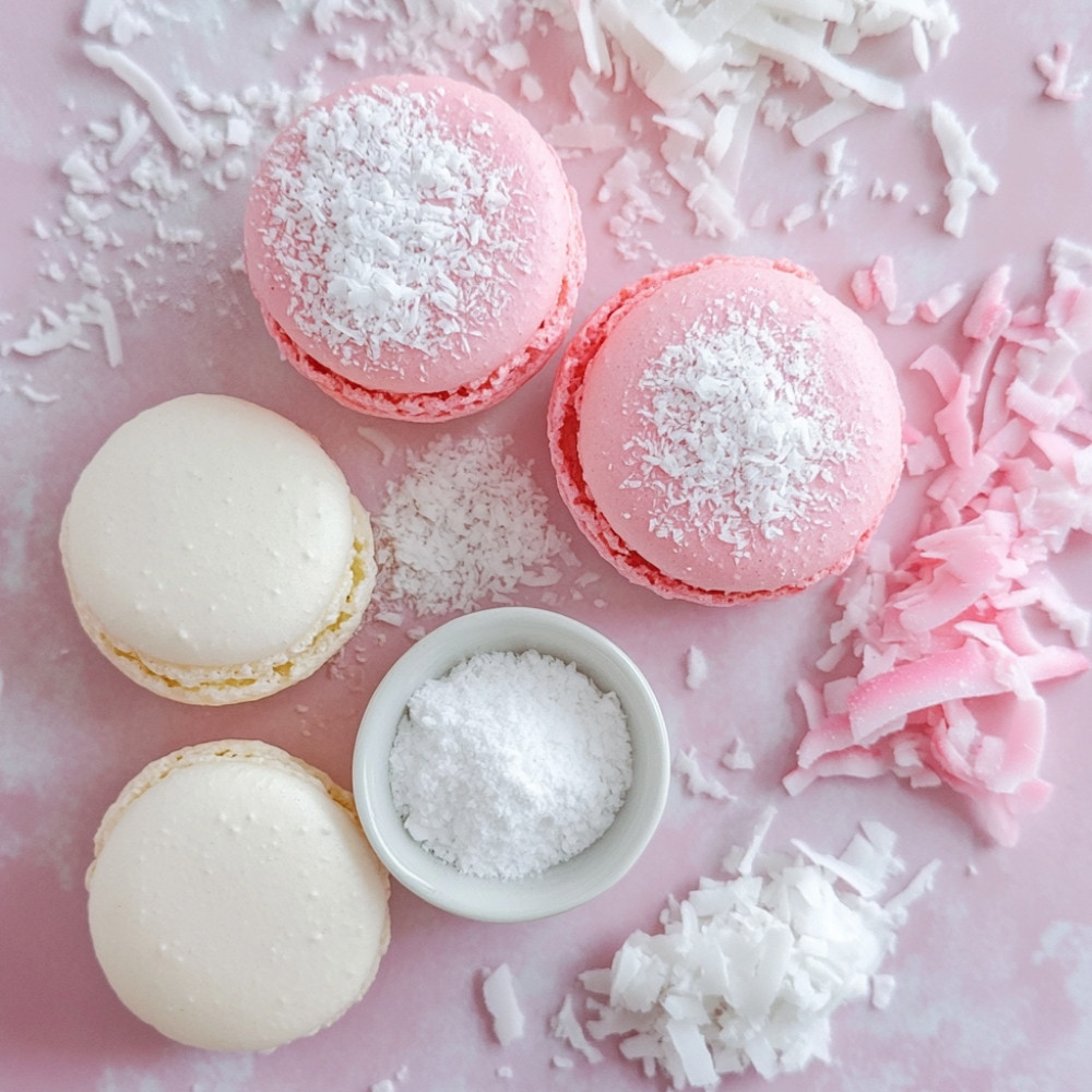 Macarons à la noix de coco