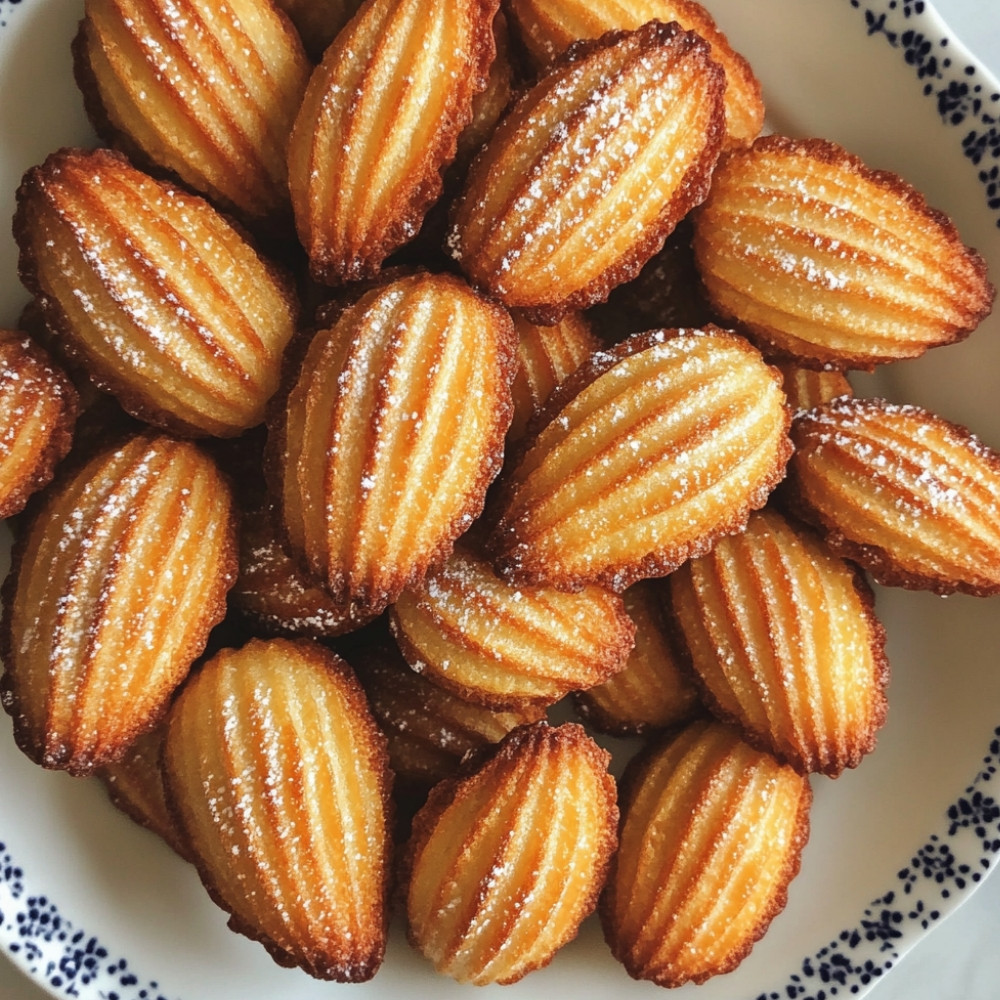 Madeleines à la poudre d'amandes