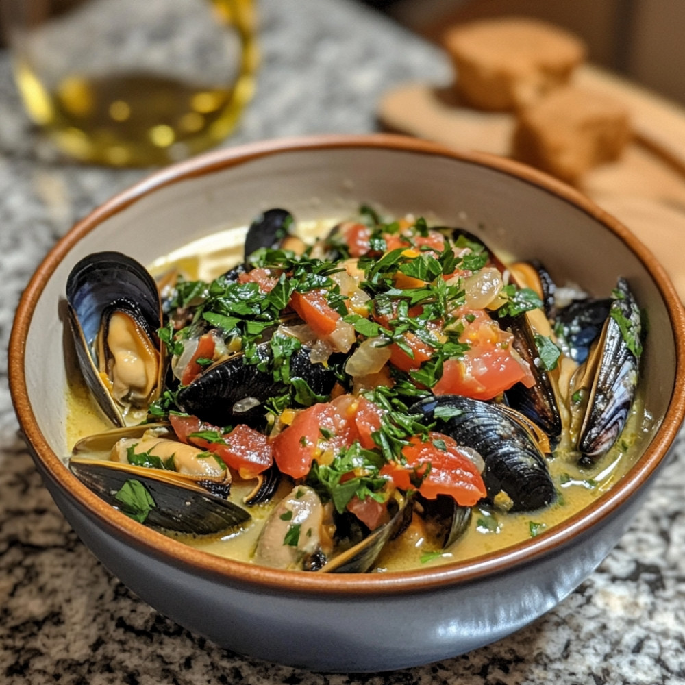 Moules à la façon Provençale