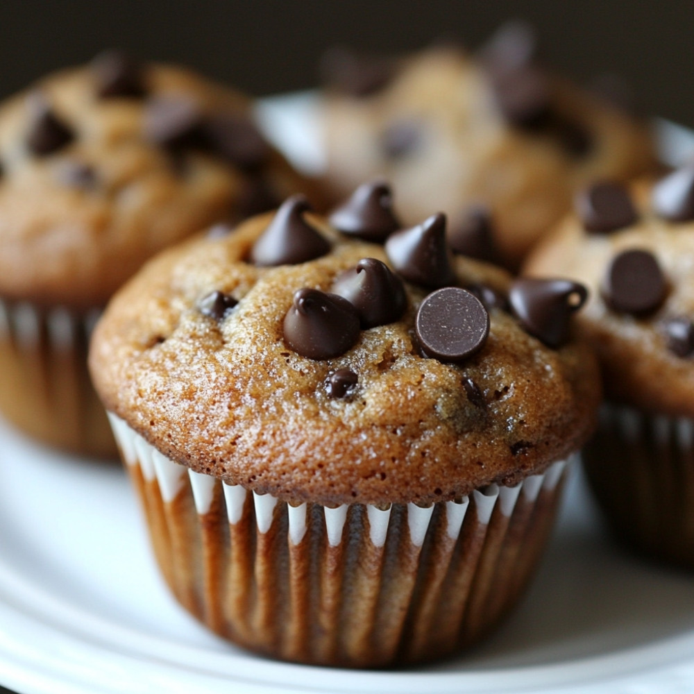 Muffins aux pépites de chocolat