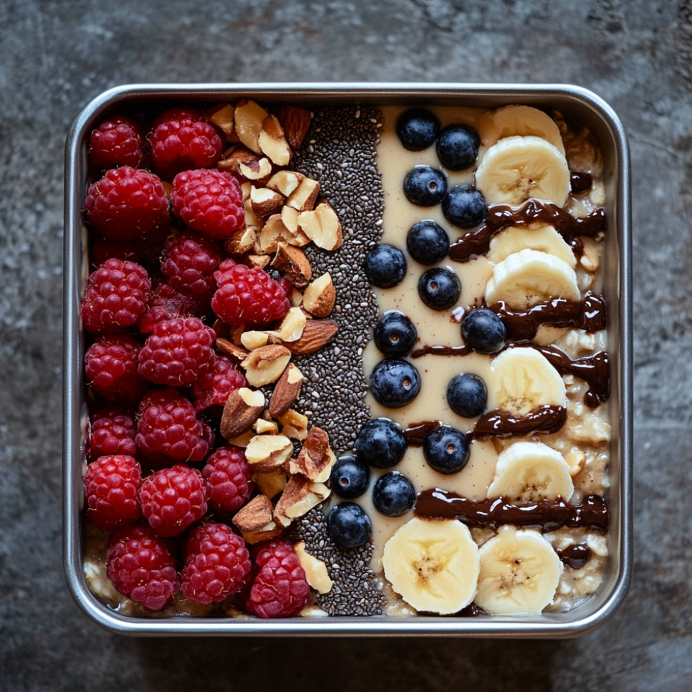 Oatbox du déjeuner au dessert