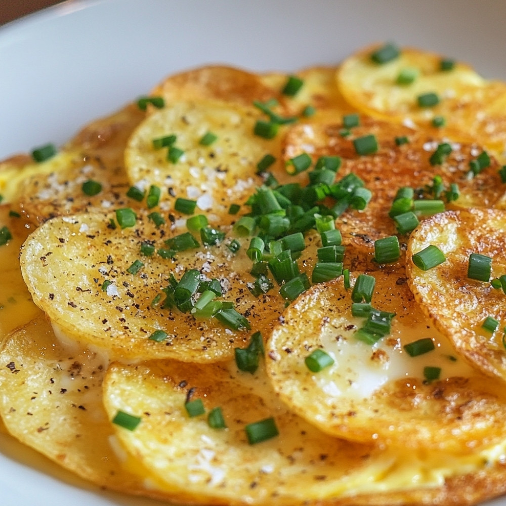 Omelette aux chips d'Eric Frechon