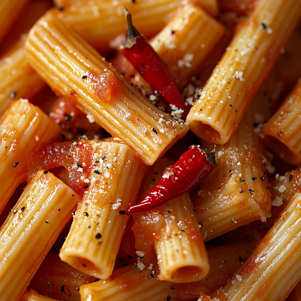 Rigatoni à laamatriciana