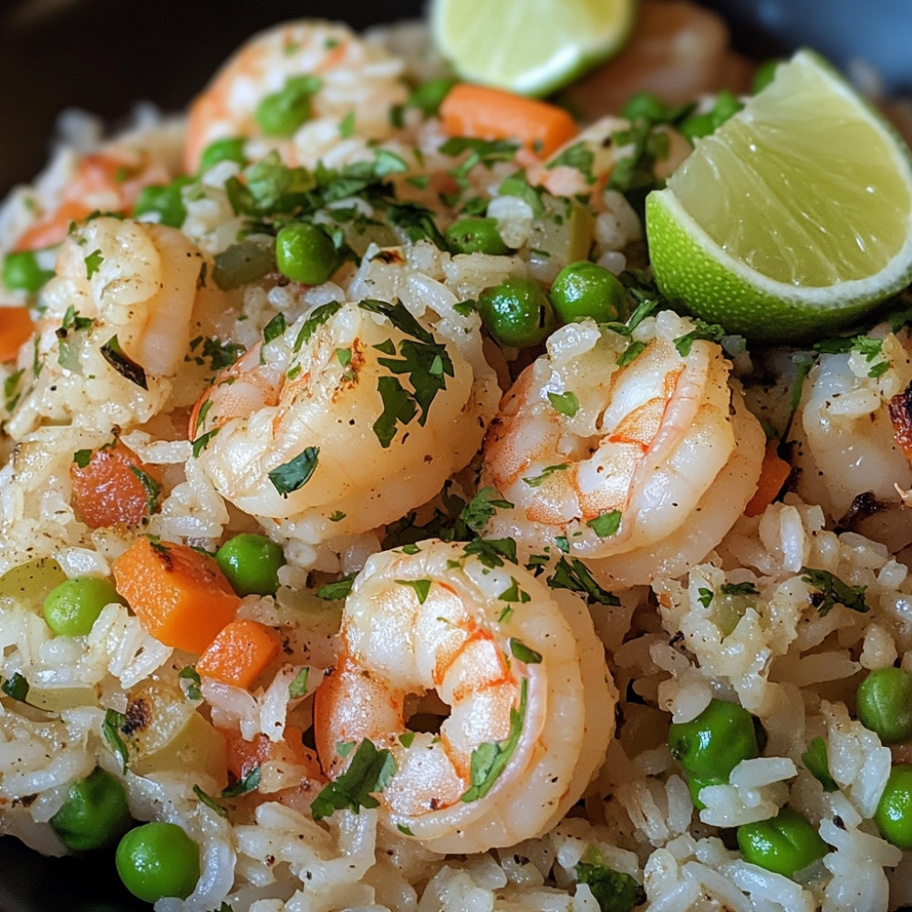 Riz aux crevettes