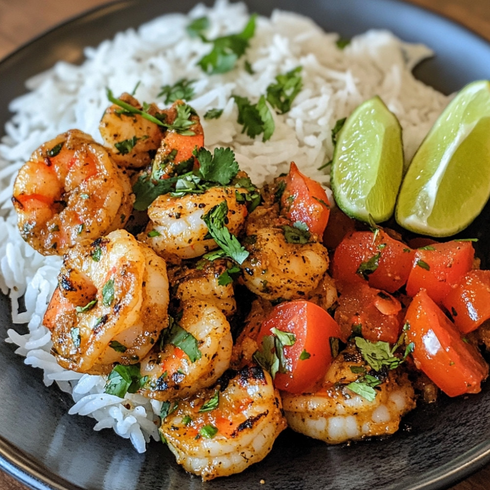 Rougail de crevettes