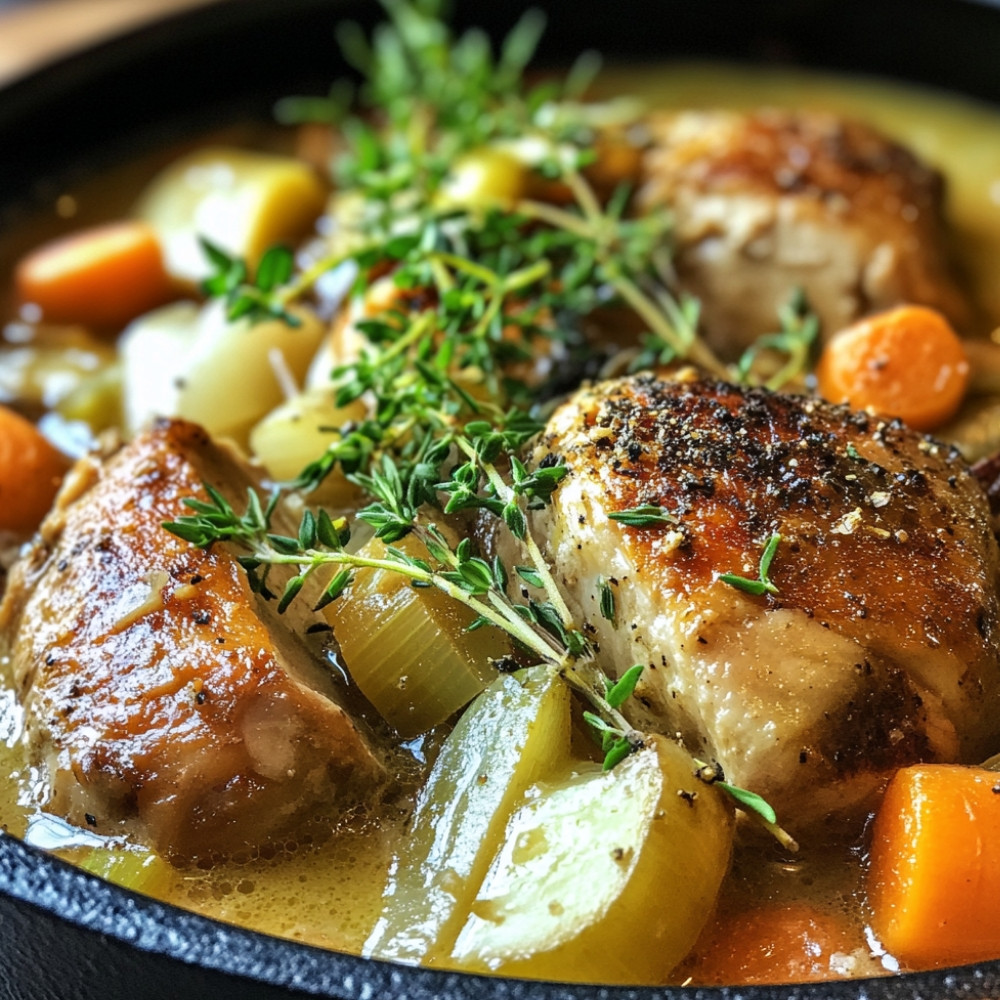 Soupe écossaise au poulet