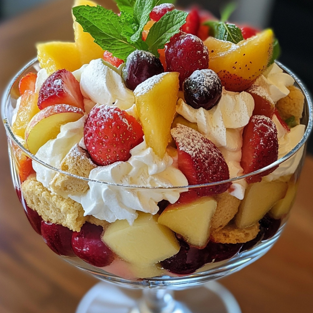 Trifle aux fruits