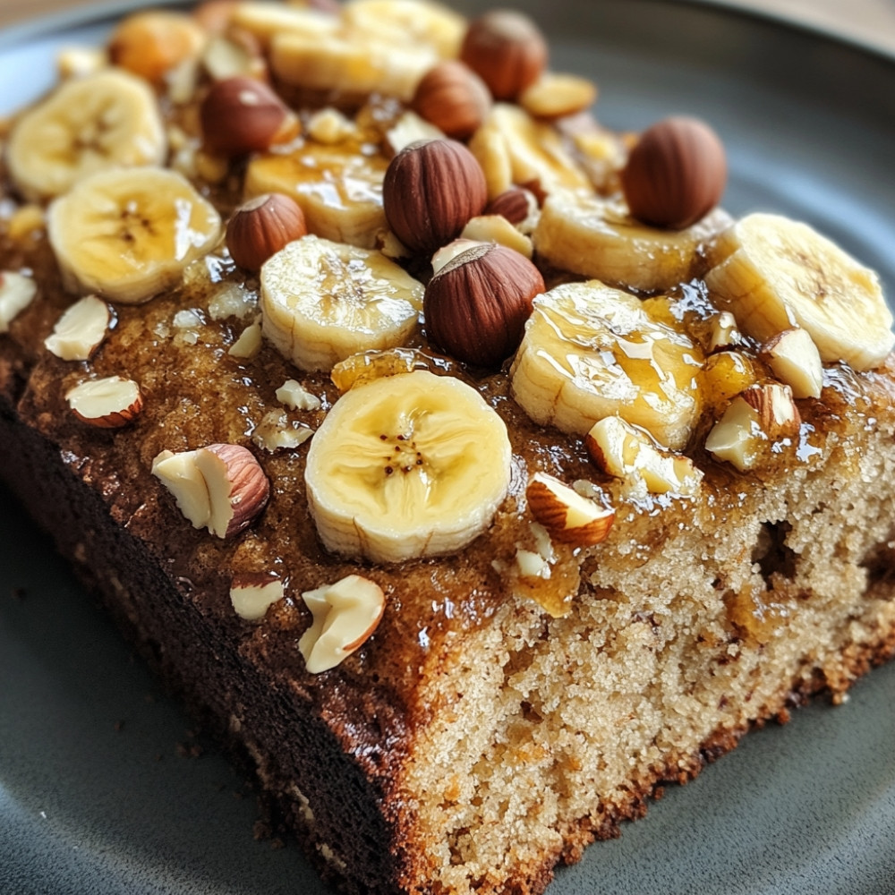 Banana Bread aux Noisettes