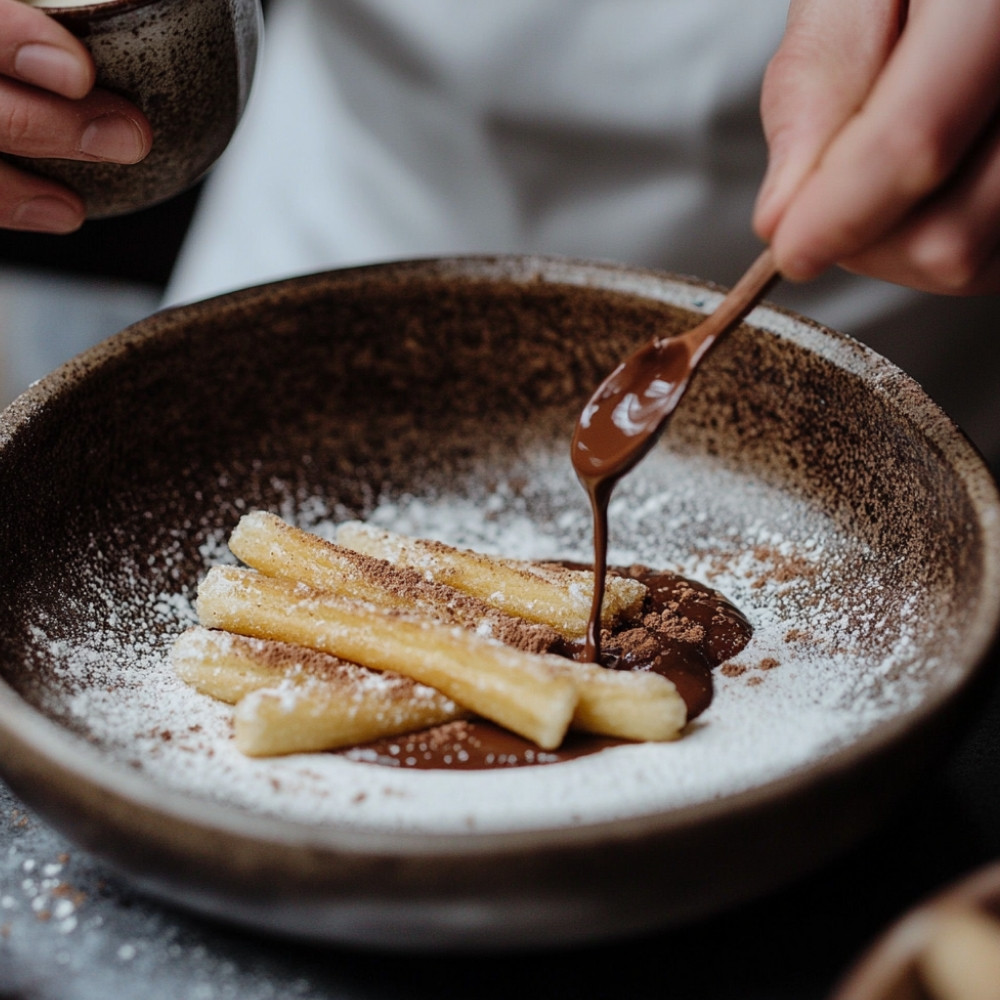 Churros sauce chocolat