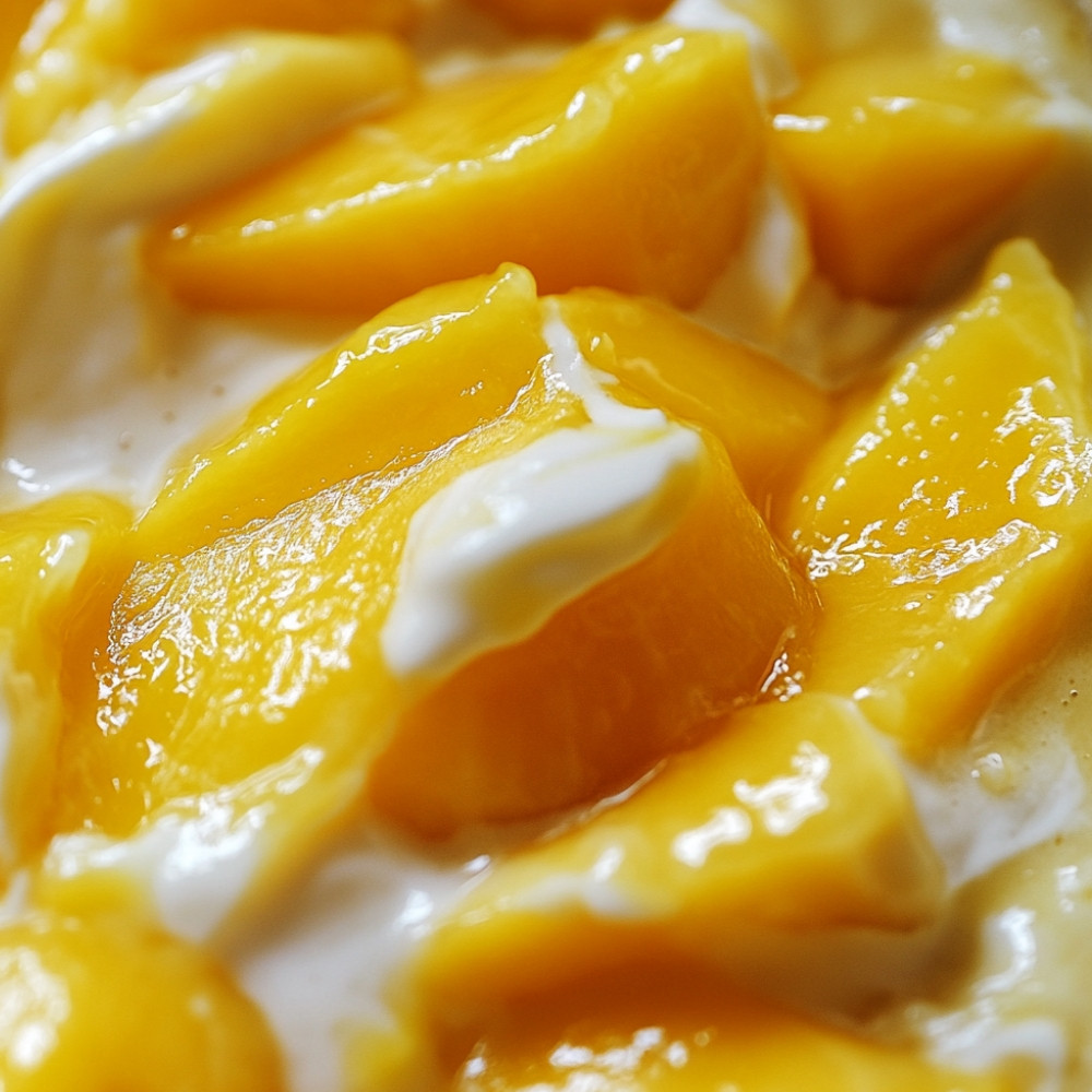 Crème à la mangue