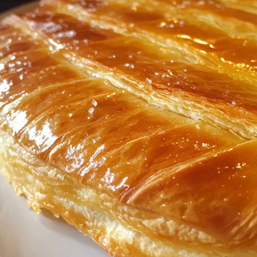 Galette des rois à la frangipane allégée