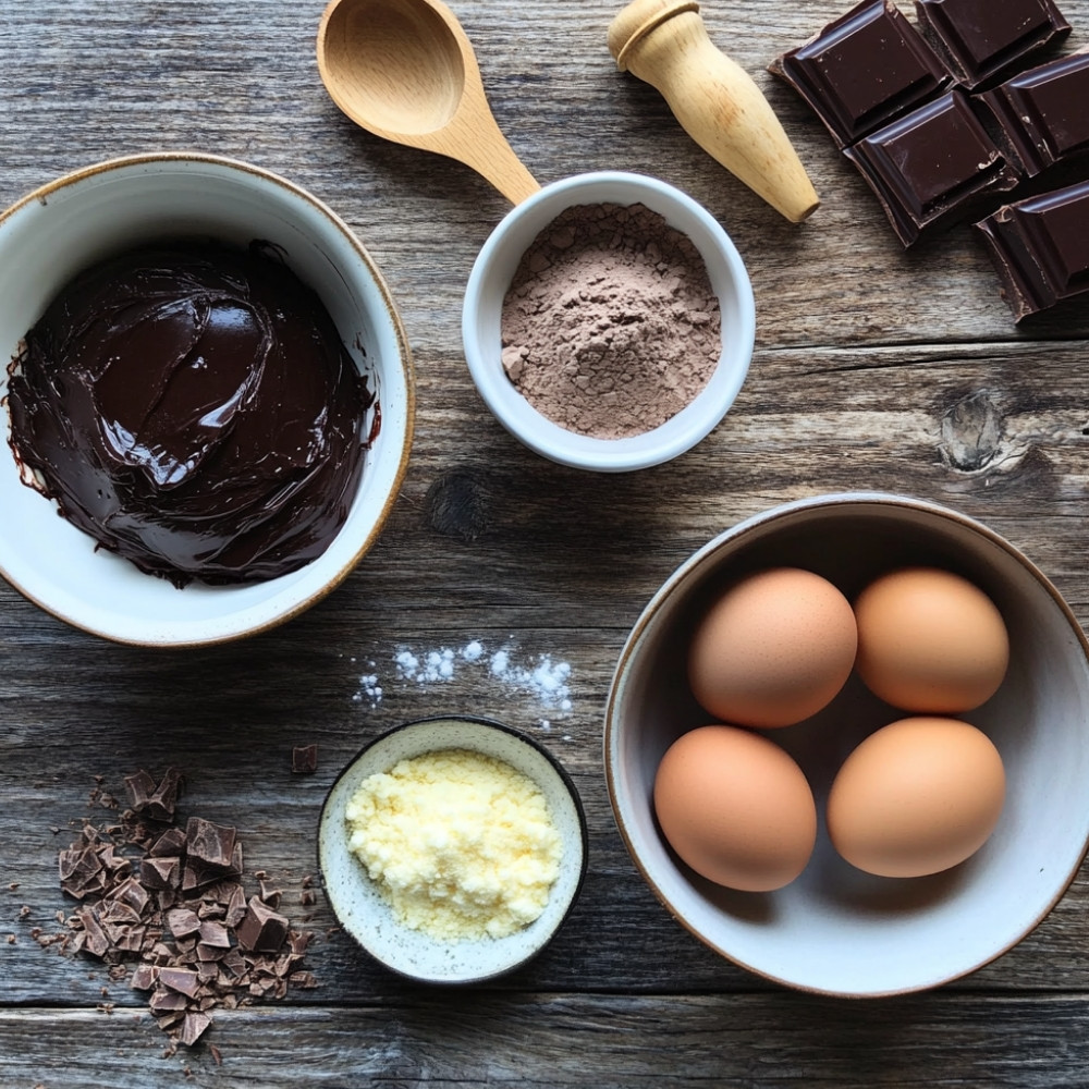 Gâteau au chocolat sans gluten