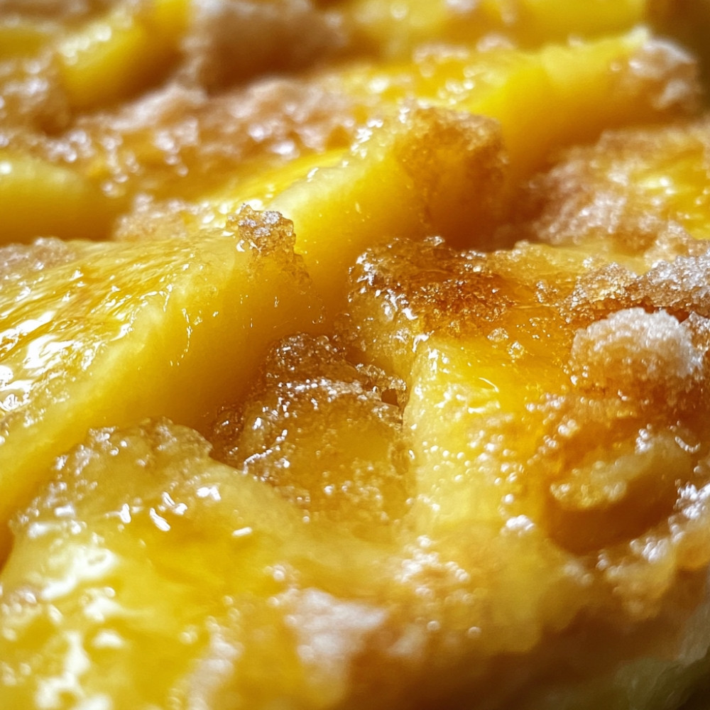 Gâteau renversé à l'ananas