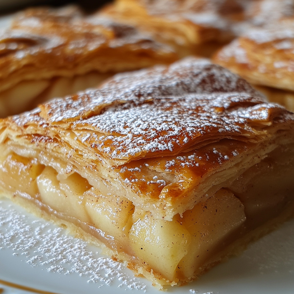 Mini galette des rois aux pommes