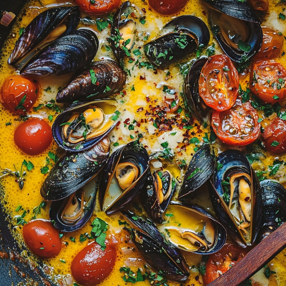 Moules à la façon Provençale