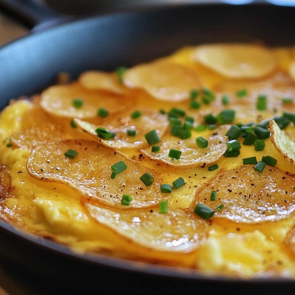 Omelette aux chips d'Eric Frechon