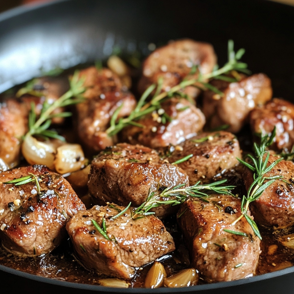 Plaque de tendrons de veau au four