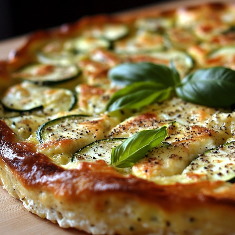 Quiche aux courgettes et ricotta