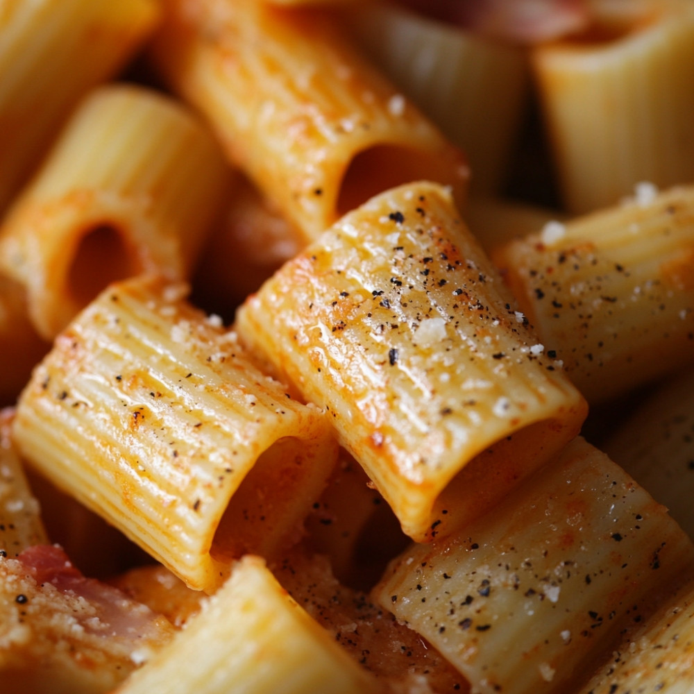 Rigatoni à laamatriciana