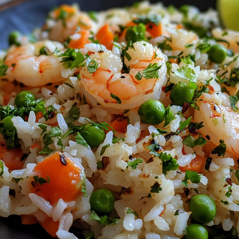 Riz aux crevettes