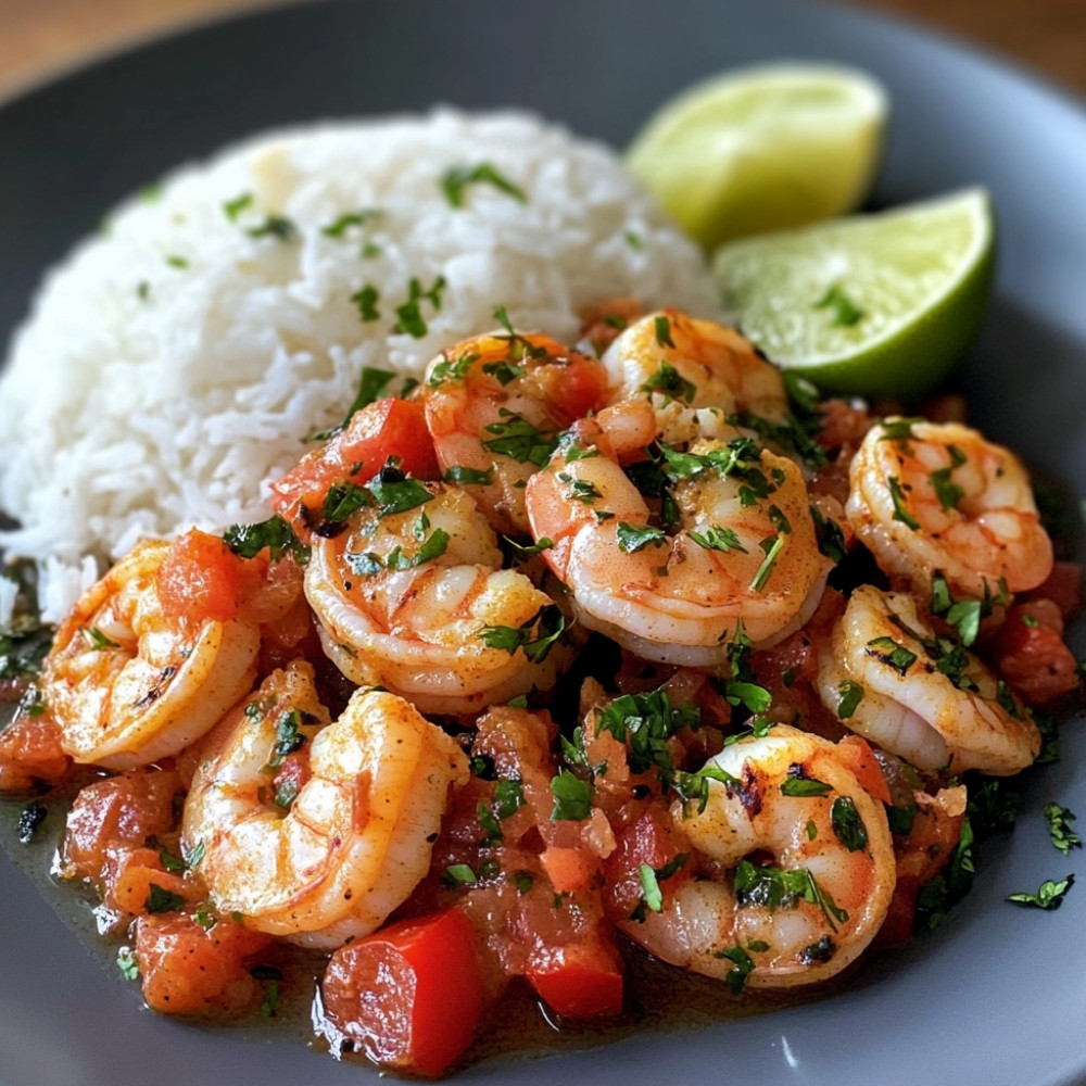 Rougail de crevettes