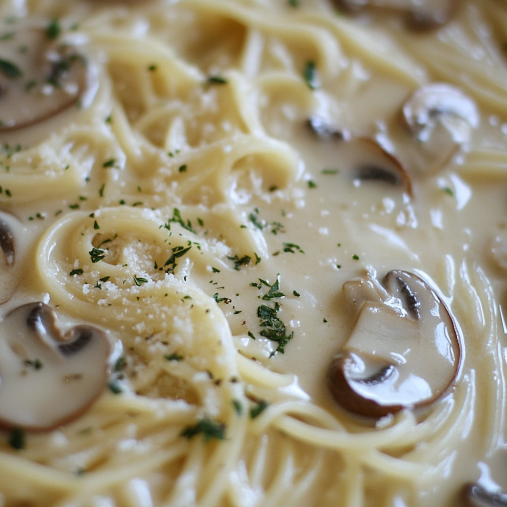 Spaghetti Lustucru aux champignons