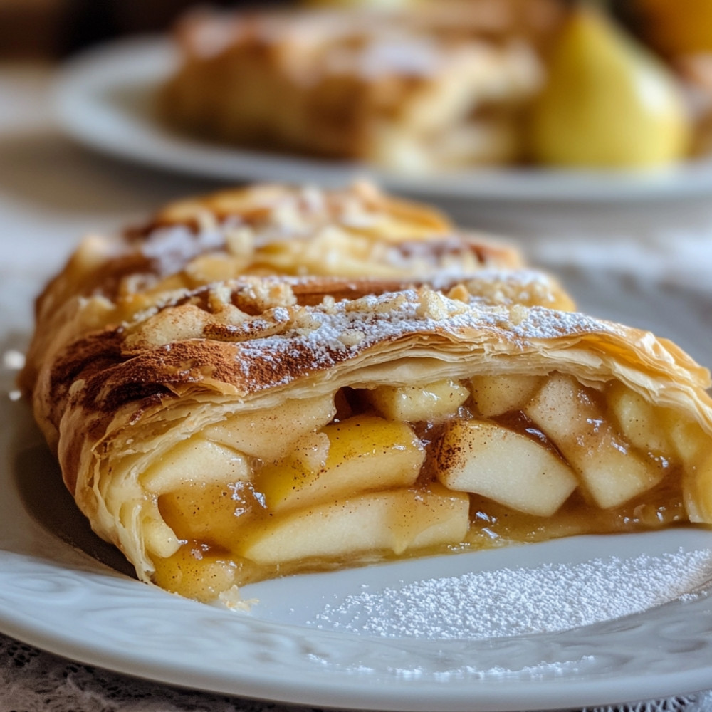 Strudel pomme-poire