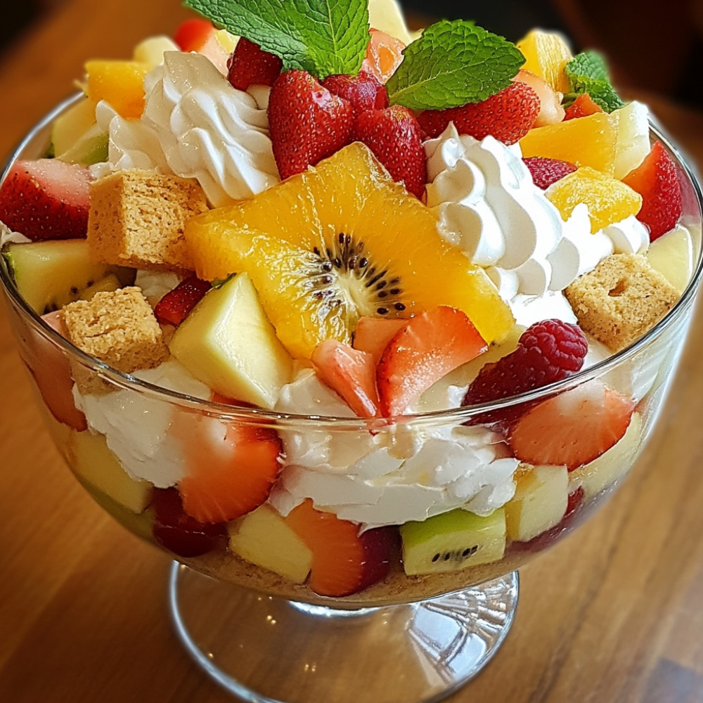 Trifle aux fruits