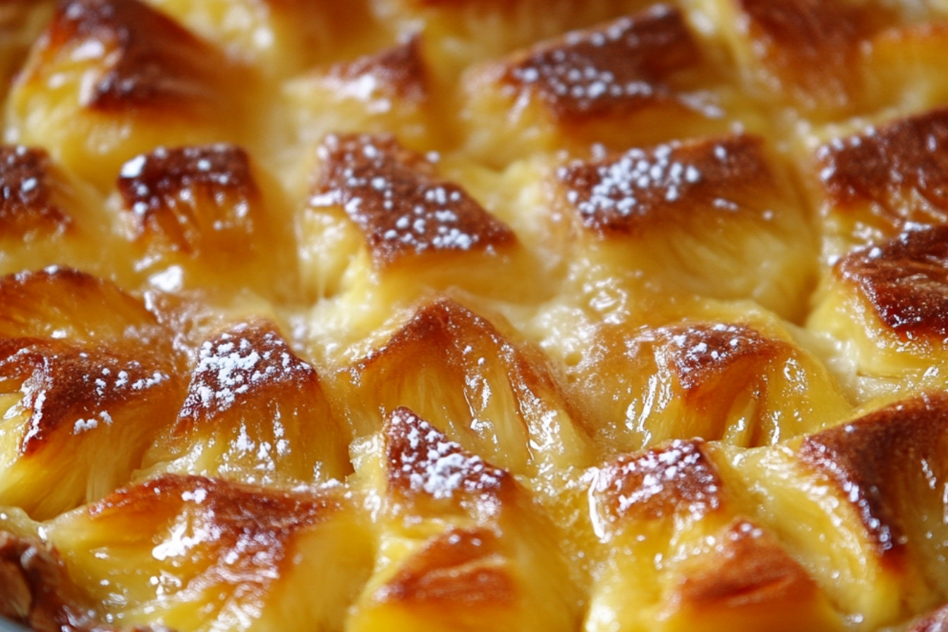 Gâteau renversé à l'ananas