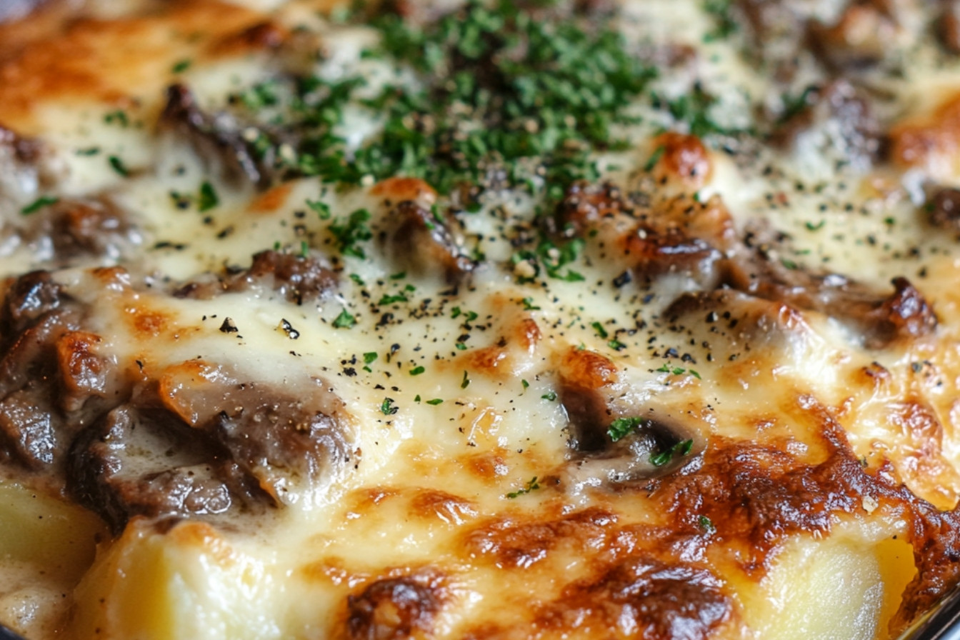 Hachis Parmentier au Bœuf et Champignons