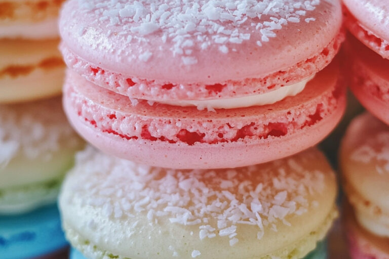 Macarons à la noix de coco