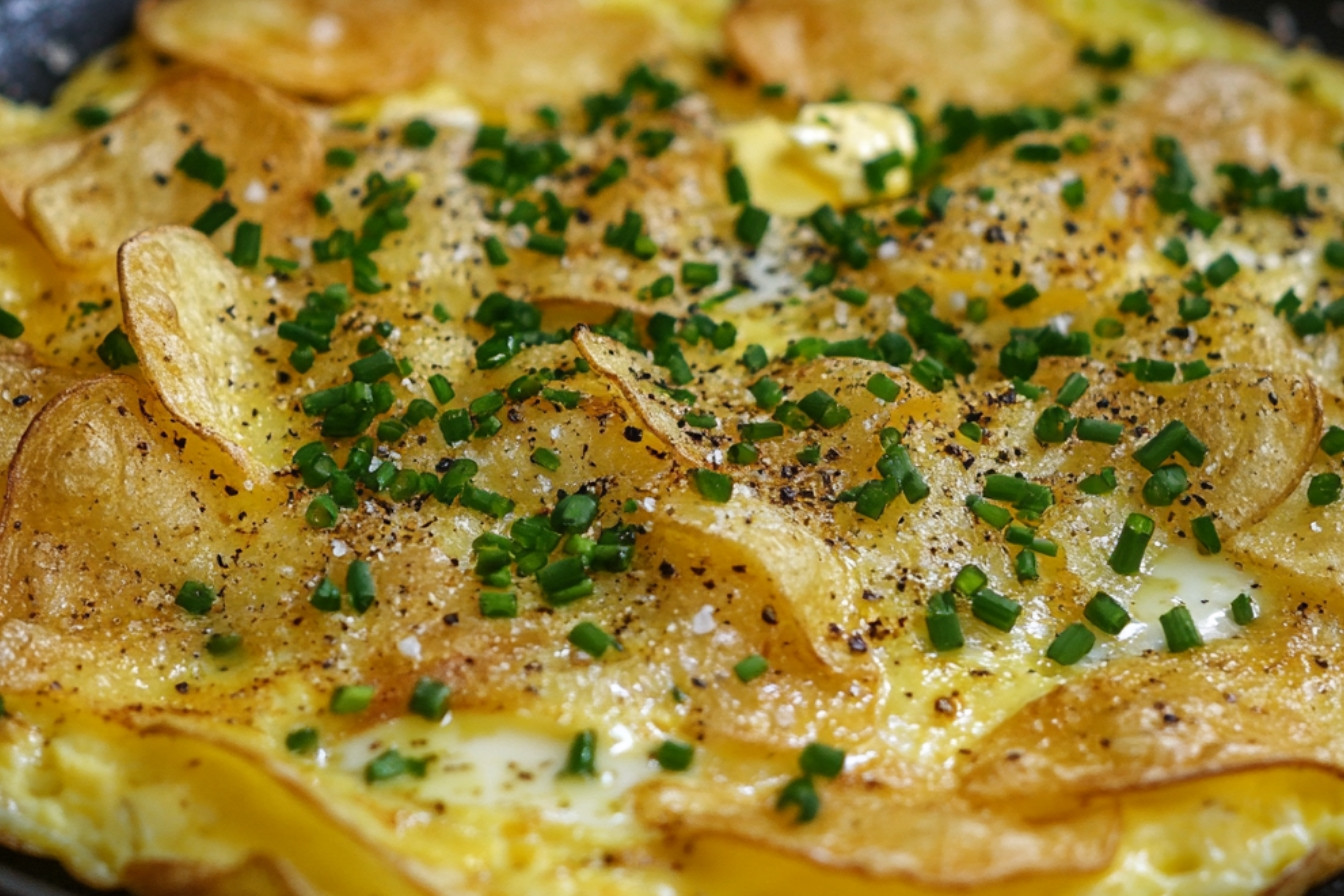 Omelette aux chips d'Eric Frechon