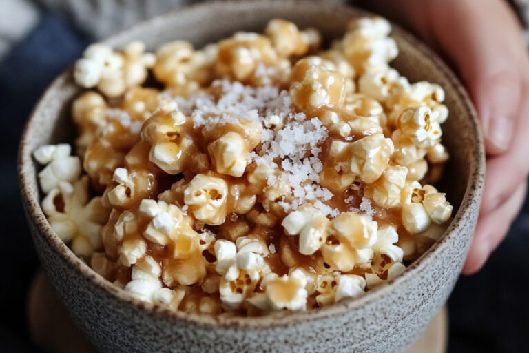 Pop-corn au caramel beurre salé